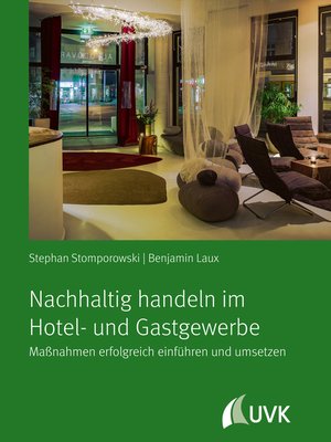 cover image of Nachhaltig handeln im Hotel- und Gastgewerbe